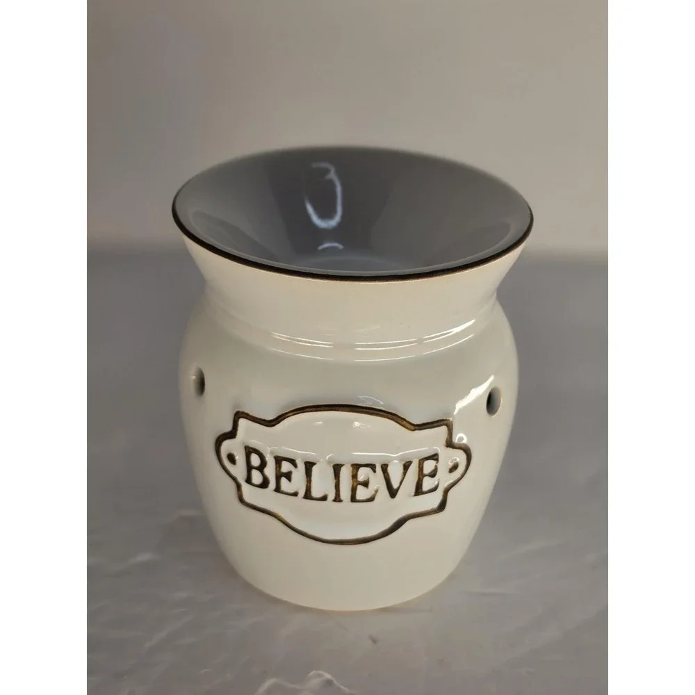 Scentsy Believe Plug In Wax Warmer Retired Discontinued 2015 Original Box